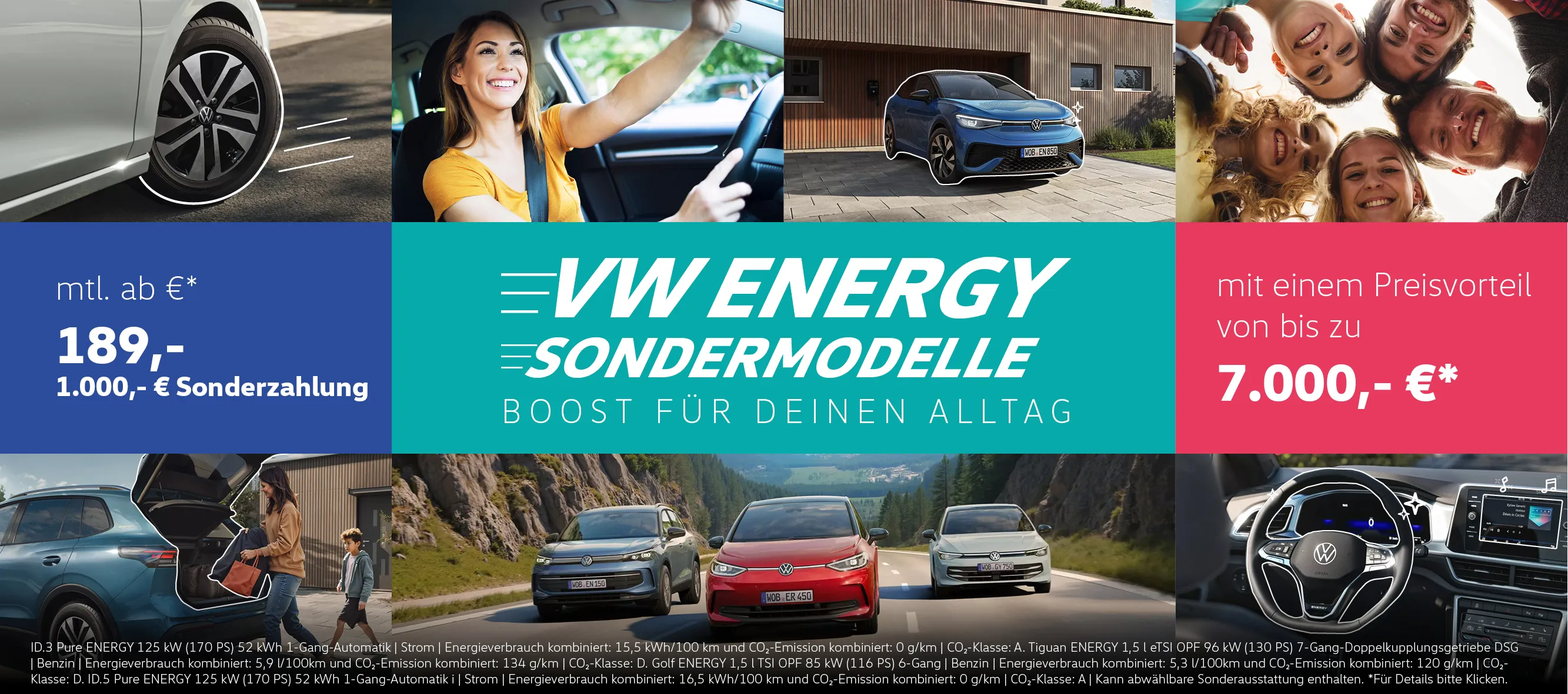VW ENERGY Sondermodelle