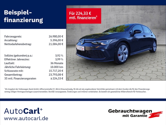 Golf VIII GTD 2.0 TDI DSG BusinessPrem./BlackSty