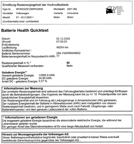 ID.3 Pro S Tour Matrix/Navi/HuD/RFK/SHZ/Carplay