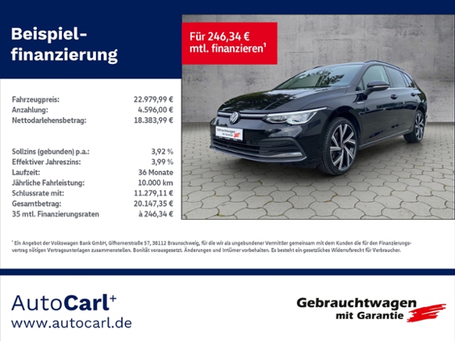 Golf VIII Variant Style 2.0 TDI DSG BusinessPrem