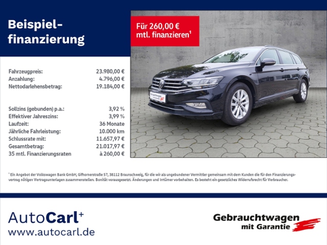 Passat Variant Business 2.0 TDI DSG NAV/SHZ KLIM