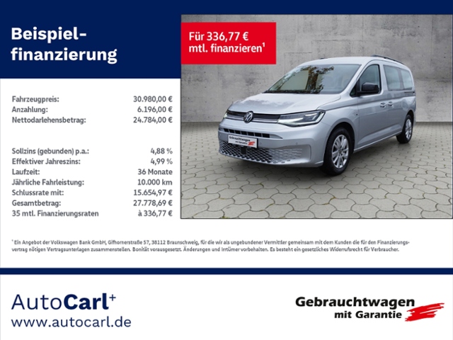 Caddy Maxi Life 2.0TDI DSG/Navi/StHz/LED/SHZ/ACC
