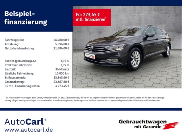 Passat Variant Business 2.0 TDI DSG NAV/SHZ KLIM