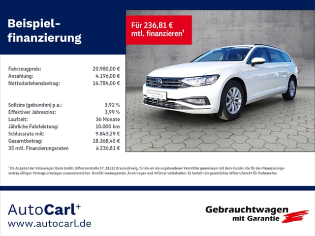 Passat Variant Business 2.0 TDI DSG NAV/SHZ KLIM