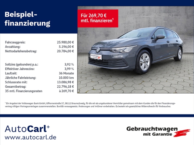 Golf VIII Variant Life 2.0 TDI DSG BusinessPrem.