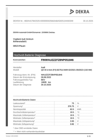 Q4 e-tron 40 MATRIX/SHZ/STH/3-Zonen KLIMA