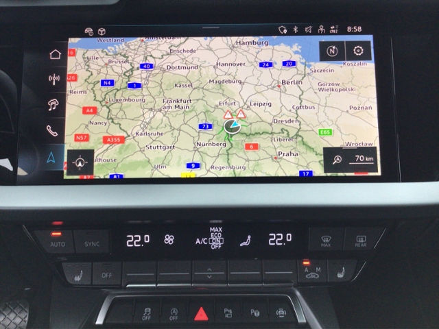 A3 allstreet 35TFSI Navi/AHK/Matrix/HuD/Leder/AC