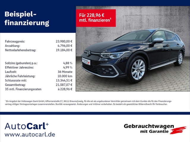 Golf VIII Variant Alltrack 2.0 TDI 4Motion DSG N