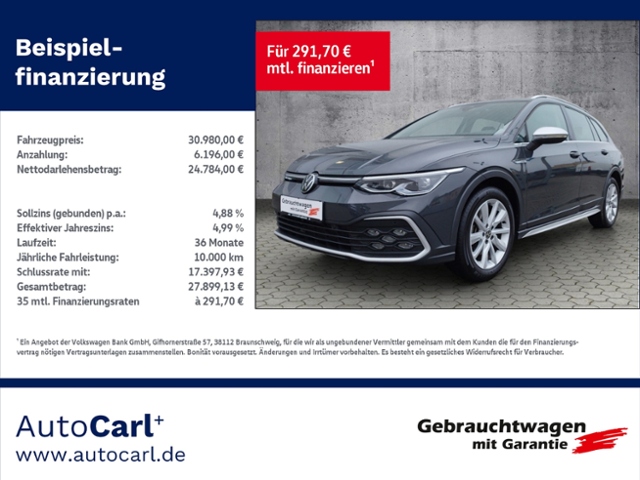 Golf VIII Variant Alltrack 2.0TDI 4M DSG Navi/AC