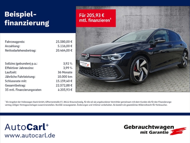 Golf VIII GTI 2.0 TSI DSG BusniessPre. NAV/SHZ K