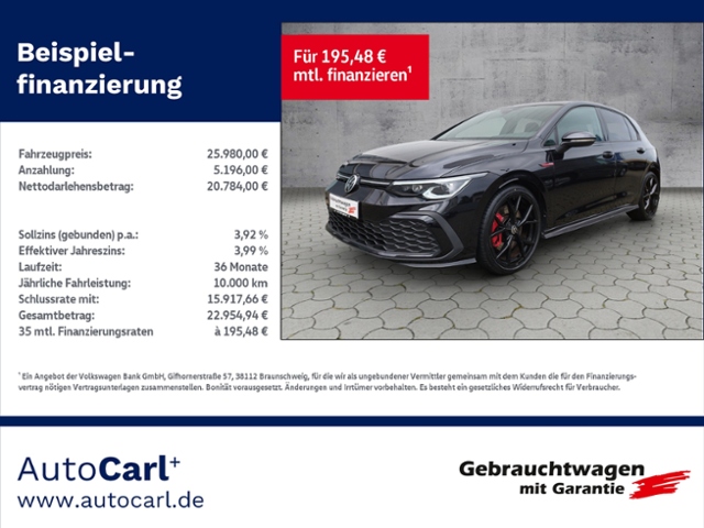 Golf VIII GTI 2.0TSI DSG Licht&Sicht/RFK/SHZ/Car