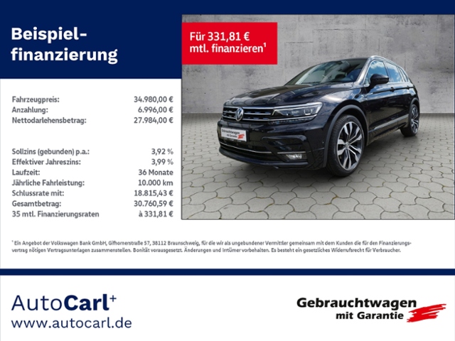 Tiguan Highline 2.0 TSI 4M DSG R-Line/Business A