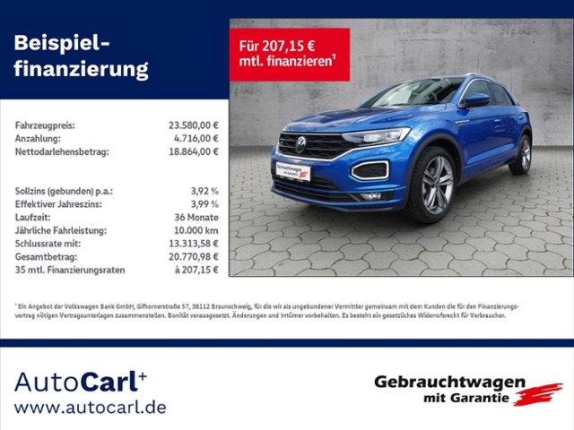 T-Roc Sport 1.5 TSI R-Line/NAV/ACC KLIMA LED NAV