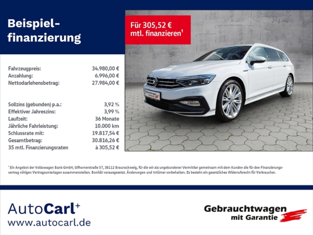 Passat Variant Elegance 2.0 TDI 4M DSG R-Line Al