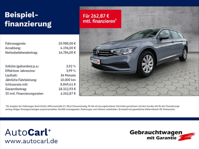 Passat Variant 2.0 TDI DSG GRA KLIMA LED