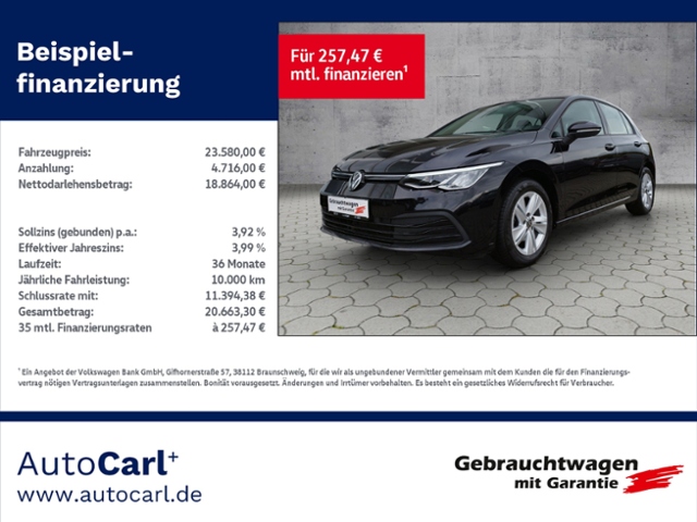 Golf VIII Life 2.0TDI DSG/Business/Navi/ACC/LED/