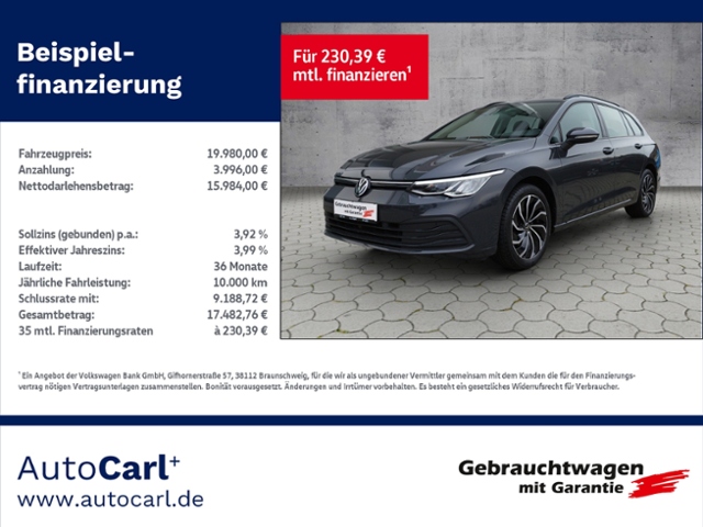Golf VIII Variant Life 1.5 TSI NAV/ACC/3-Zonen K