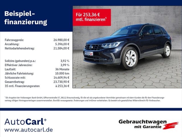 Tiguan Active 2.0 TDI NAV/SHZ KLIMA LED NAVI