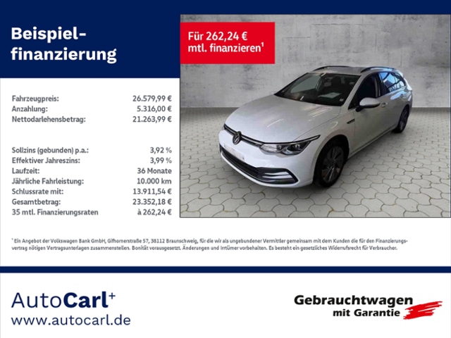 Golf VIII Variant Style 2.0 TDI DSG IQ.LIGHT/Bus